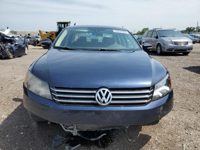 1VWAP7A30DC054837 - 2013 VOLKSWAGEN PASSAT S BLUE photo 5