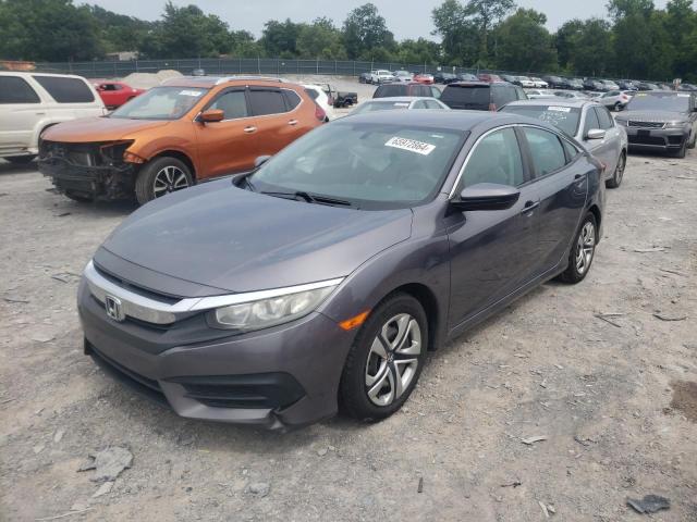 19XFC2F59HE055758 - 2017 HONDA CIVIC LX GRAY photo 1