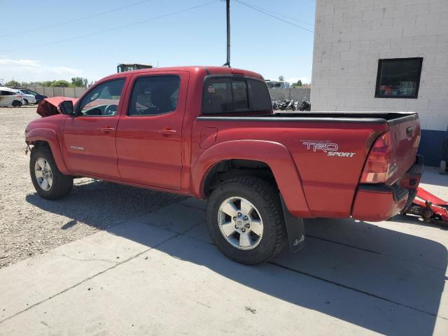 5TFLU4EN1CX027488 - 2012 TOYOTA TACOMA DOUBLE CAB RED photo 2