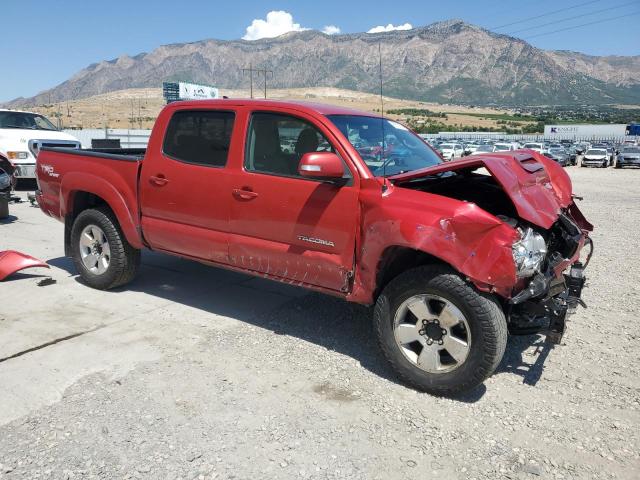 5TFLU4EN1CX027488 - 2012 TOYOTA TACOMA DOUBLE CAB RED photo 4