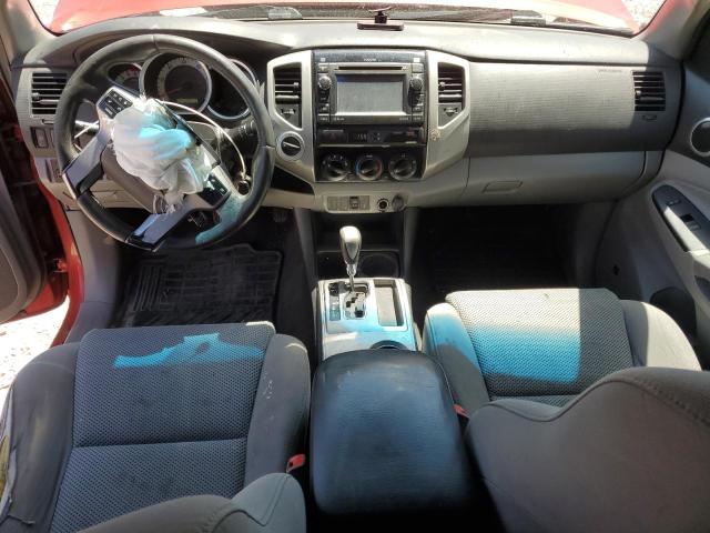 5TFLU4EN1CX027488 - 2012 TOYOTA TACOMA DOUBLE CAB RED photo 8