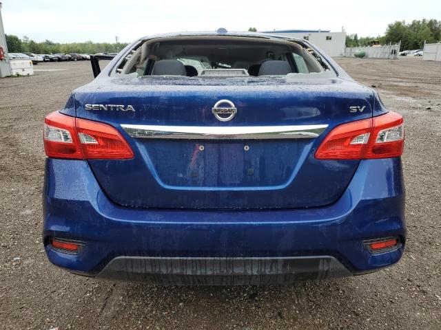 3N1AB7AP6KY287486 - 2019 NISSAN SENTRA S BLUE photo 6