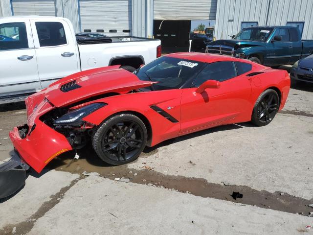 1G1YF2D78K5117439 - 2019 CHEVROLET CORVETTE STINGRAY 3LT RED photo 1