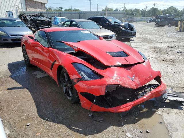 1G1YF2D78K5117439 - 2019 CHEVROLET CORVETTE STINGRAY 3LT RED photo 4