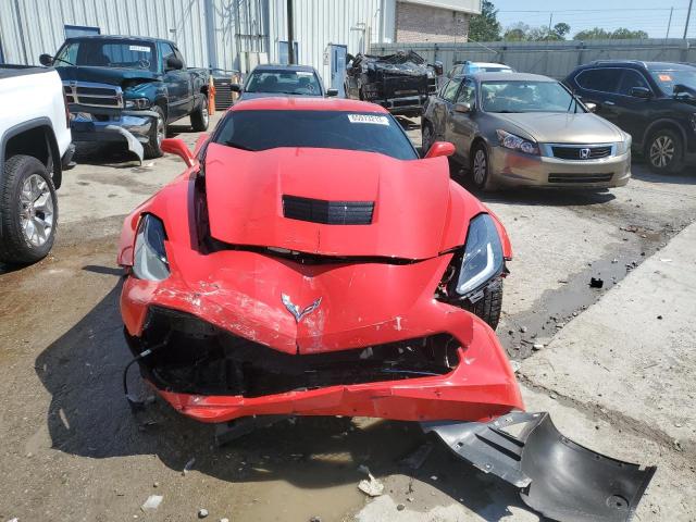 1G1YF2D78K5117439 - 2019 CHEVROLET CORVETTE STINGRAY 3LT RED photo 5