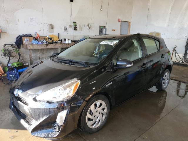 JTDKDTB38F1110562 - 2015 TOYOTA PRIUS C BLACK photo 2