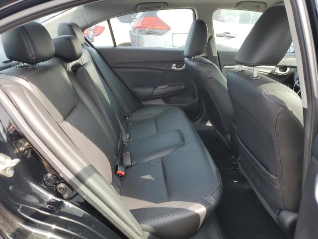 19XFB2F98FE012760 - 2015 HONDA CIVIC EXL შავი ფოტო 10