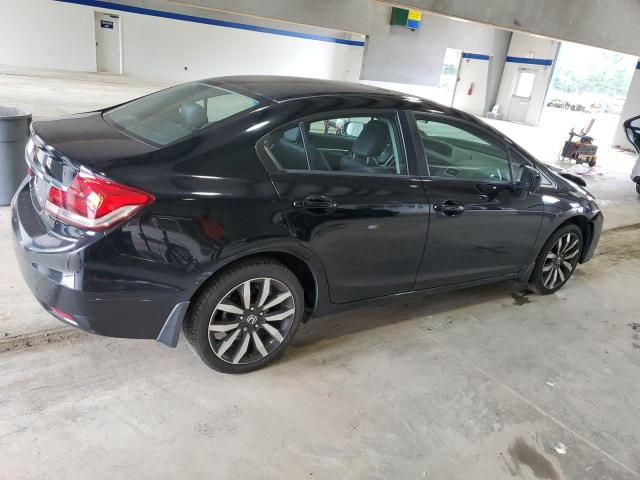 19XFB2F98FE012760 - 2015 HONDA CIVIC EXL შავი ფოტო 3