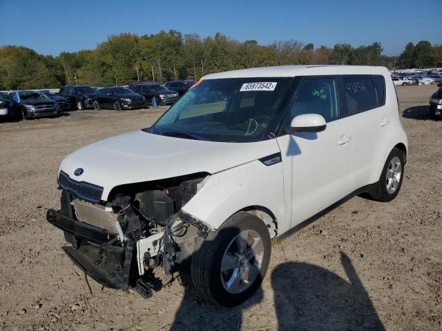 KNDJN2A26K7008244 - 2019 KIA SOUL WHITE photo 2