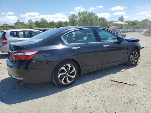 1HGCR3F83HA033762 - 2017 HONDA ACCORD EXL BLACK photo 3