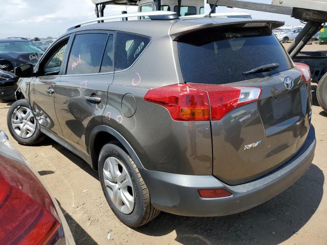 2T3BFREV9EW226508 - 2014 TOYOTA RAV4 LE GRAY photo 2