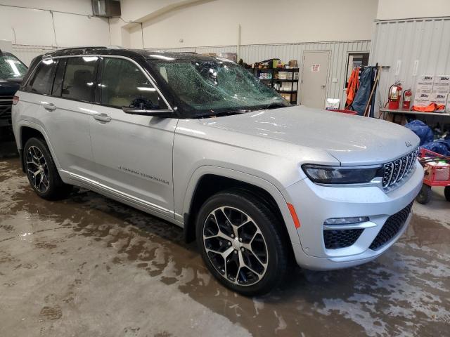 1C4RJHEG8N8571835 - 2022 JEEP GRAND CHER SUMMIT Արծաթագույն լուսանկար 4