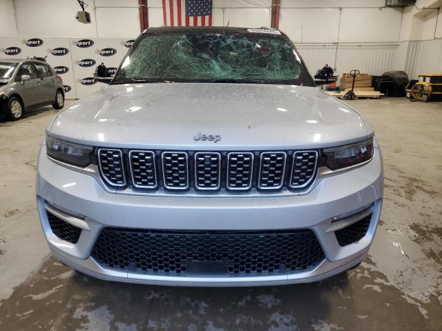 1C4RJHEG8N8571835 - 2022 JEEP GRAND CHER SUMMIT Արծաթագույն լուսանկար 5