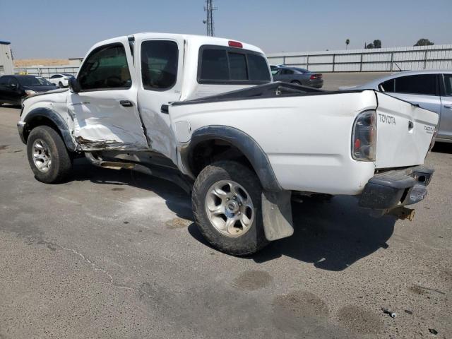 5TEGM92N12Z059061 - 2002 TOYOTA TACOMA DOUBLE CAB PRERUNNER WHITE photo 2