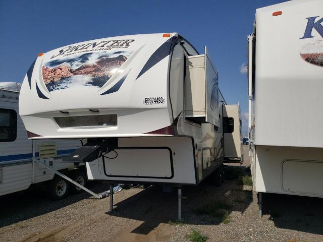 4YDF27327E1530863 - 2014 KEYSTONE SPRINTER WHITE photo 2