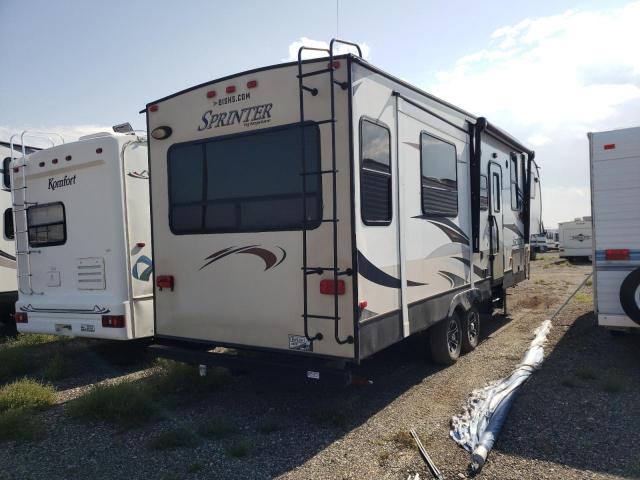 4YDF27327E1530863 - 2014 KEYSTONE SPRINTER WHITE photo 4