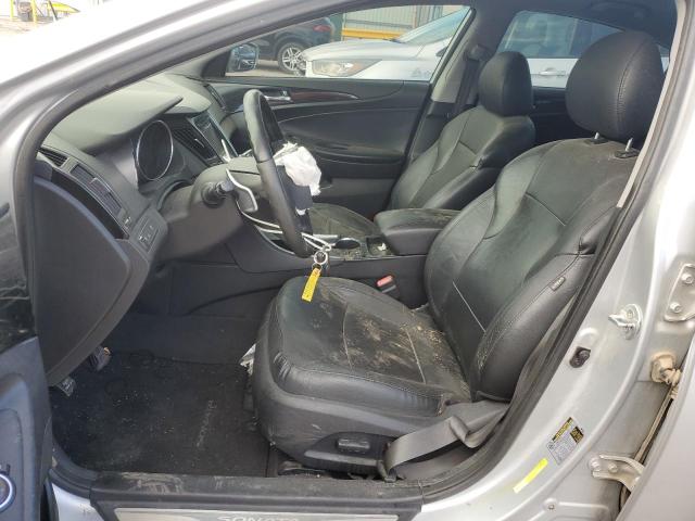5NPEC4AB3DH788446 - 2013 HYUNDAI SONATA SE Silber Foto 7