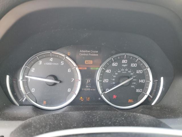 19UUB1F57JA000837 - 2018 ACURA TLX TECH WHITE photo 9