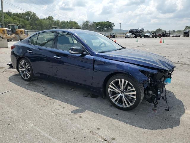 JN1EV7CP3RM600092 - 2024 INFINITI Q50 SENSORY BLUE photo 4