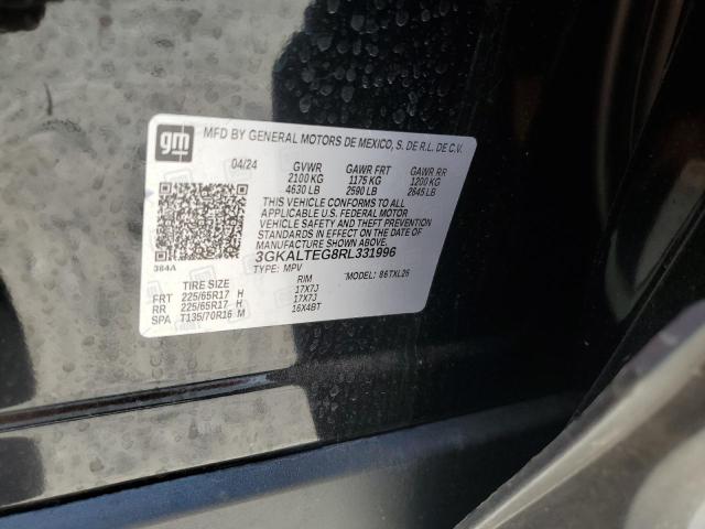 3GKALTEG8RL331996 - 2024 GMC TERRAIN SLE 黑色 照片 13