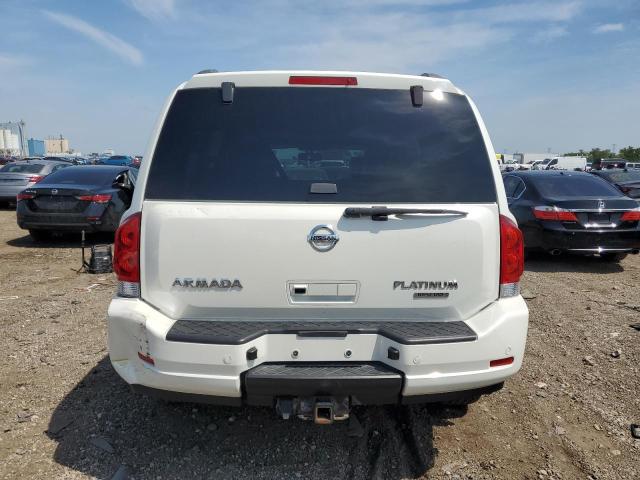 5N1BA0NE5FN610106 - 2015 NISSAN ARMADA PLATINUM 白色 照片 6
