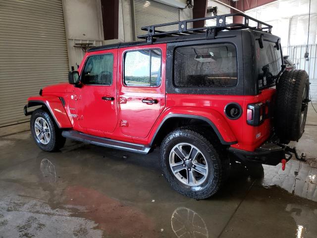 1C4HJXEG3JW169572 - 2018 JEEP WRANGLER U SAHARA RED photo 2
