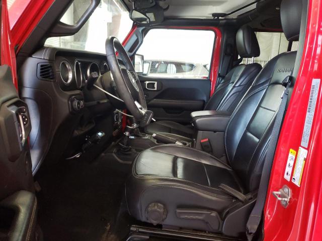 1C4HJXEG3JW169572 - 2018 JEEP WRANGLER U SAHARA RED photo 7
