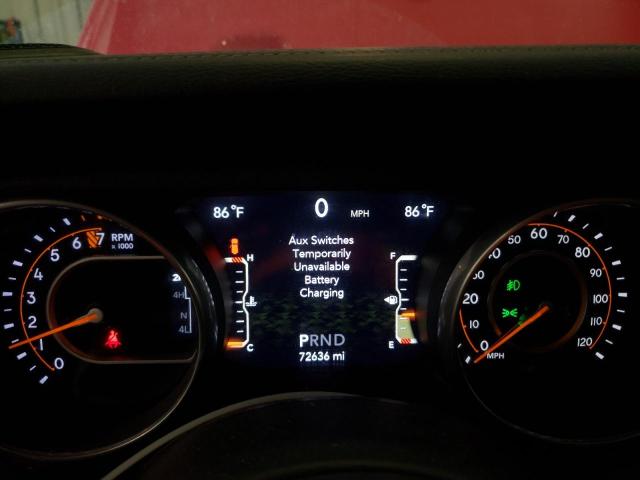 1C4HJXEG3JW169572 - 2018 JEEP WRANGLER U SAHARA RED photo 9