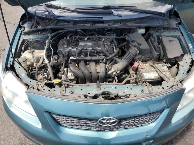 1NXBU40E79Z042232 - 2009 TOYOTA COROLLA BASE Жасыл фото 11