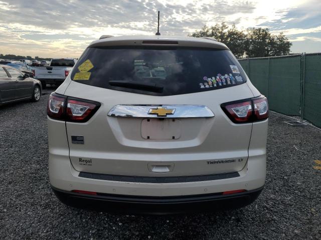 1GNKRGKD0EJ349174 - 2014 CHEVROLET TRAVERSE LT WHITE photo 6