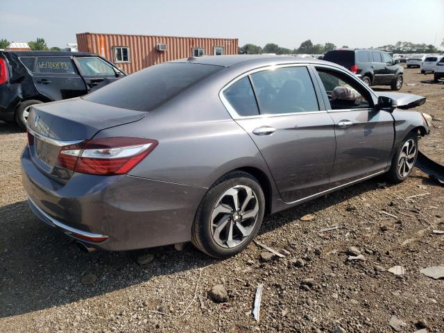 1HGCR2F82GA000907 - 2016 HONDA ACCORD EXL GRAY photo 3