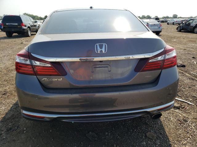 1HGCR2F82GA000907 - 2016 HONDA ACCORD EXL GRAY photo 6