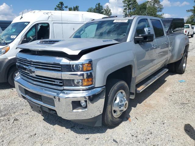 1GC4K0CY4JF205199 - 2018 CHEVROLET SILVERADO K3500 LTZ SILVER photo 1