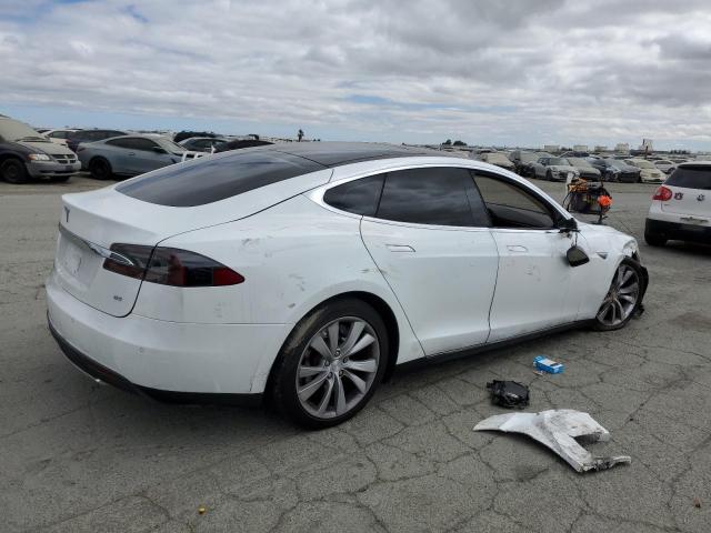 5YJSA1H15EFP49961 - 2014 TESLA MODEL S 白色 照片 3