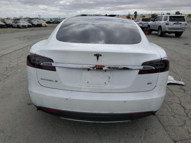 5YJSA1H15EFP49961 - 2014 TESLA MODEL S 白色 照片 6