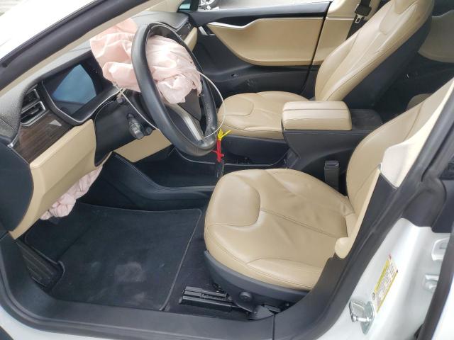 5YJSA1H15EFP49961 - 2014 TESLA MODEL S 白色 照片 7