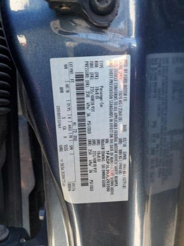 1FADP3L99JL293590 - 2018 FORD FOCUS ST BLUE photo 12