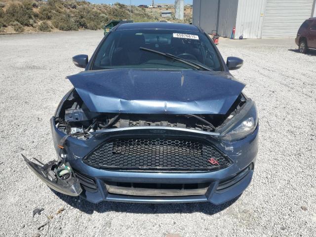 1FADP3L99JL293590 - 2018 FORD FOCUS ST BLUE photo 5