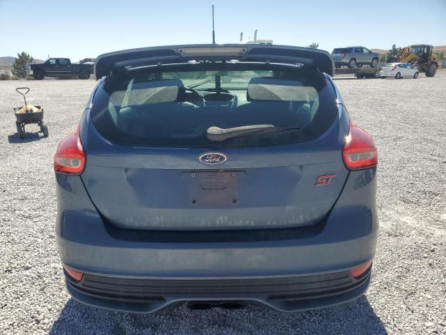 1FADP3L99JL293590 - 2018 FORD FOCUS ST BLUE photo 6
