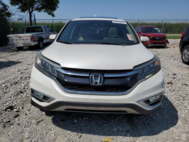 5J6RM4H50FL126914 - 2015 HONDA CR-V EX WHITE photo 5