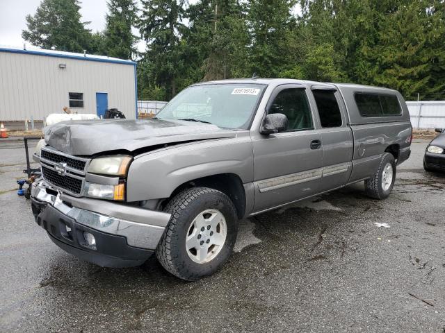 1GCEK19Z07E114097 - 2007 CHEVROLET 1500 SILVE K1500 CLASSIC GRAY photo 1