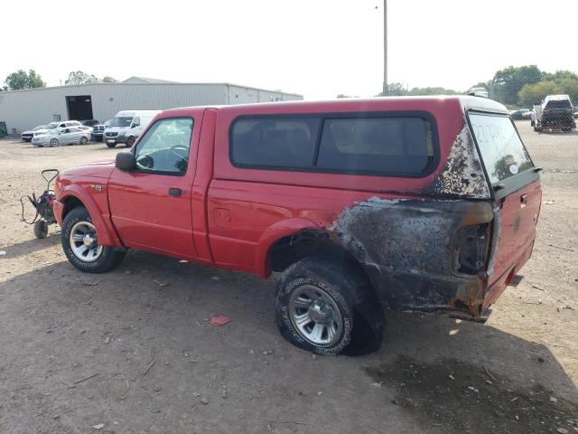 1FTYR10U72TA72350 - 2002 FORD RANGER RED photo 2