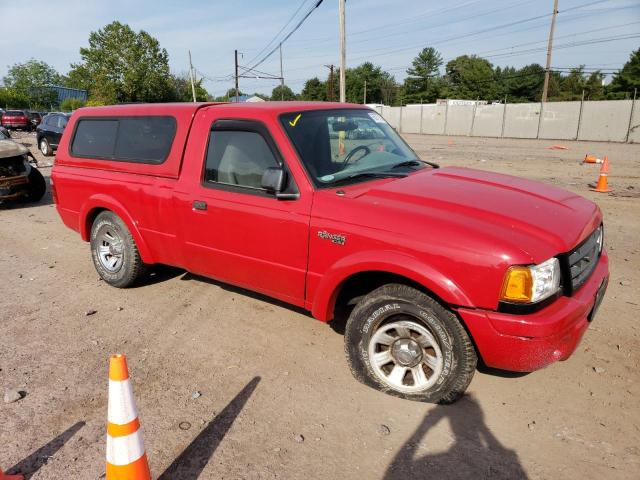 1FTYR10U72TA72350 - 2002 FORD RANGER RED photo 4