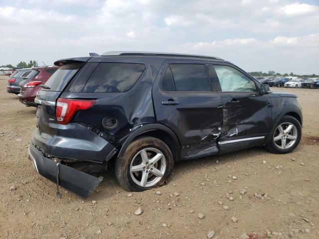 1FM5K8D86HGB28935 - 2017 FORD EXPLORER XLT GRAY photo 3