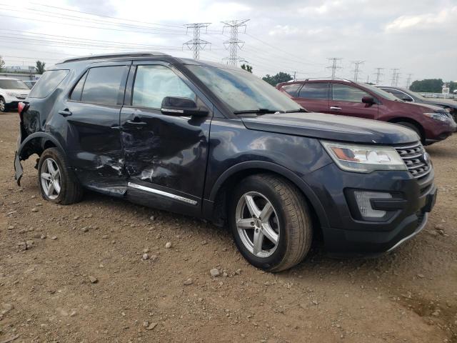 1FM5K8D86HGB28935 - 2017 FORD EXPLORER XLT GRAY photo 4