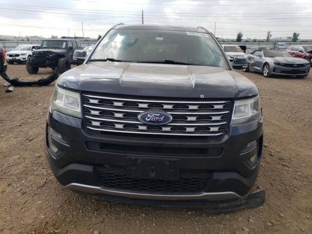1FM5K8D86HGB28935 - 2017 FORD EXPLORER XLT GRAY photo 5
