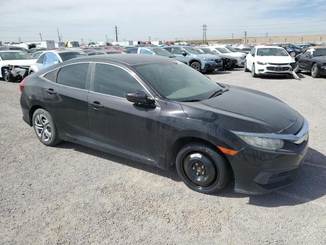 19XFC2F56HE078317 - 2017 HONDA CIVIC LX BLACK photo 4