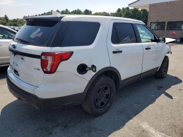 1FM5K8AR9HGA62667 - 2017 FORD EXPLORER POLICE INTERCEPTOR Ақ фото 3