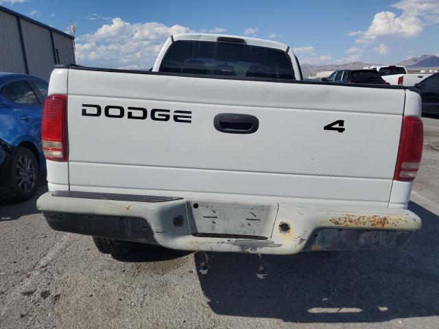 1B7GG32N22S662710 - 2002 DODGE DAKOTA SPORT WHITE photo 6