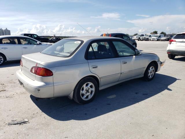 1NXBR12E92Z642690 - 2002 TOYOTA COROLLA CE SILVER photo 3